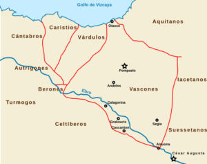 Mira por dónde andaban los várdulos (mapa)